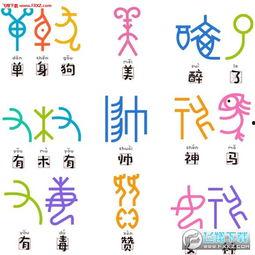 吃瓜甲骨文表情,穿越千年的趣味解读